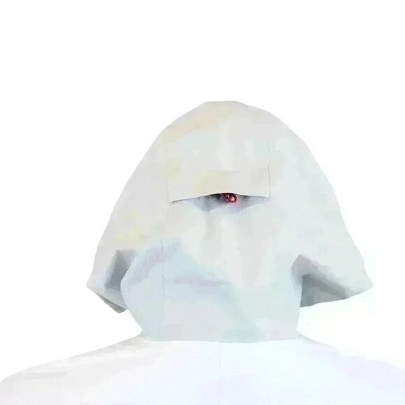 *RARE* REI Co-op White Gray Rainier Rain Jacket Zip Up Size XSmall - Picture 7 of 7